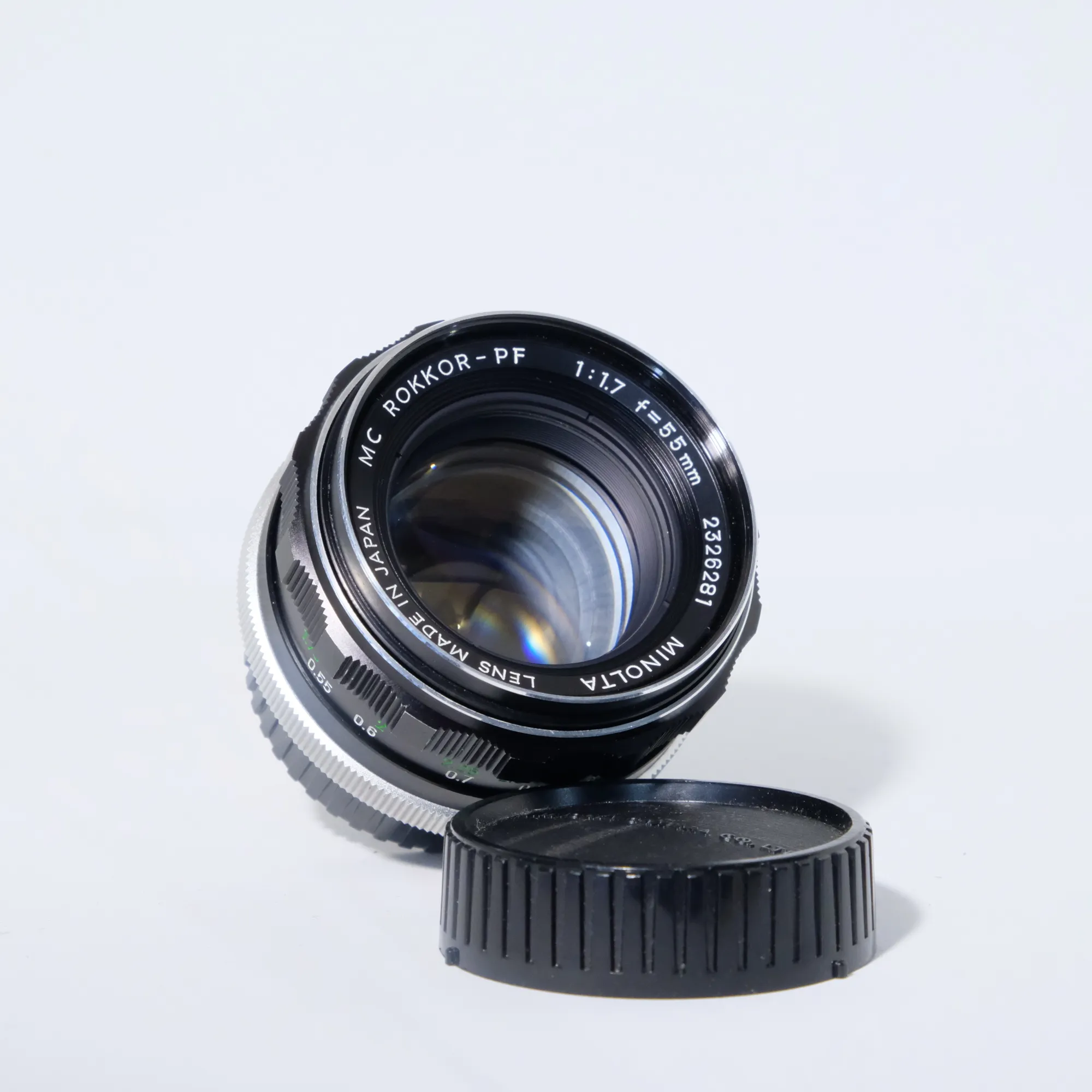 Minolta MC Rokkor-PF F1.7 55mm – Bobinette Photo