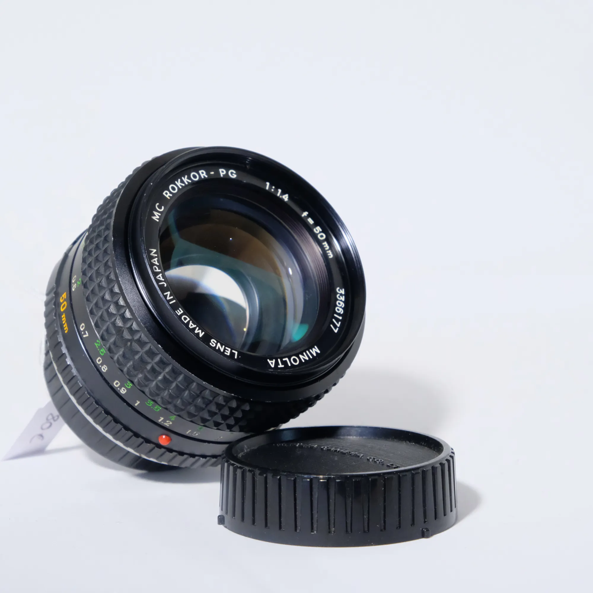 Minolta MC Rokkor-PG F1.4 / 50mm – Bobinette Photo